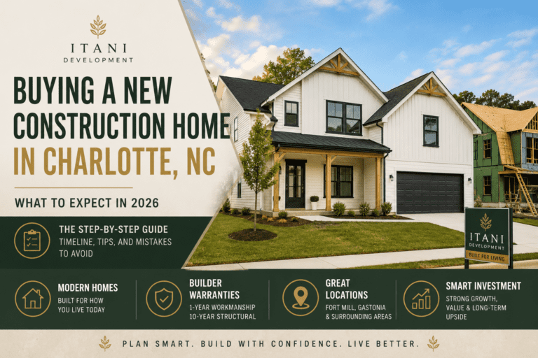 Buying New Construction Home in Charlotte, NC: 2026 Guide